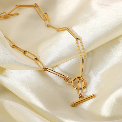 [ElanLuxe]Joyce Gold Necklace