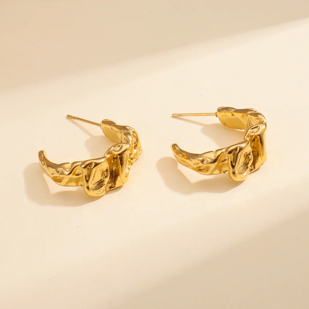 [ElanLuxe]Ashley Gold Earrings