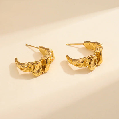 [ElanLuxe]Ashley Gold Earrings