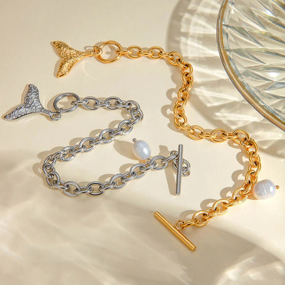 [ElanLuxe]Bryne Freshwater Pearl Bracelet
