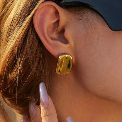 [ElanLuxe]Suzy Gold Earrings