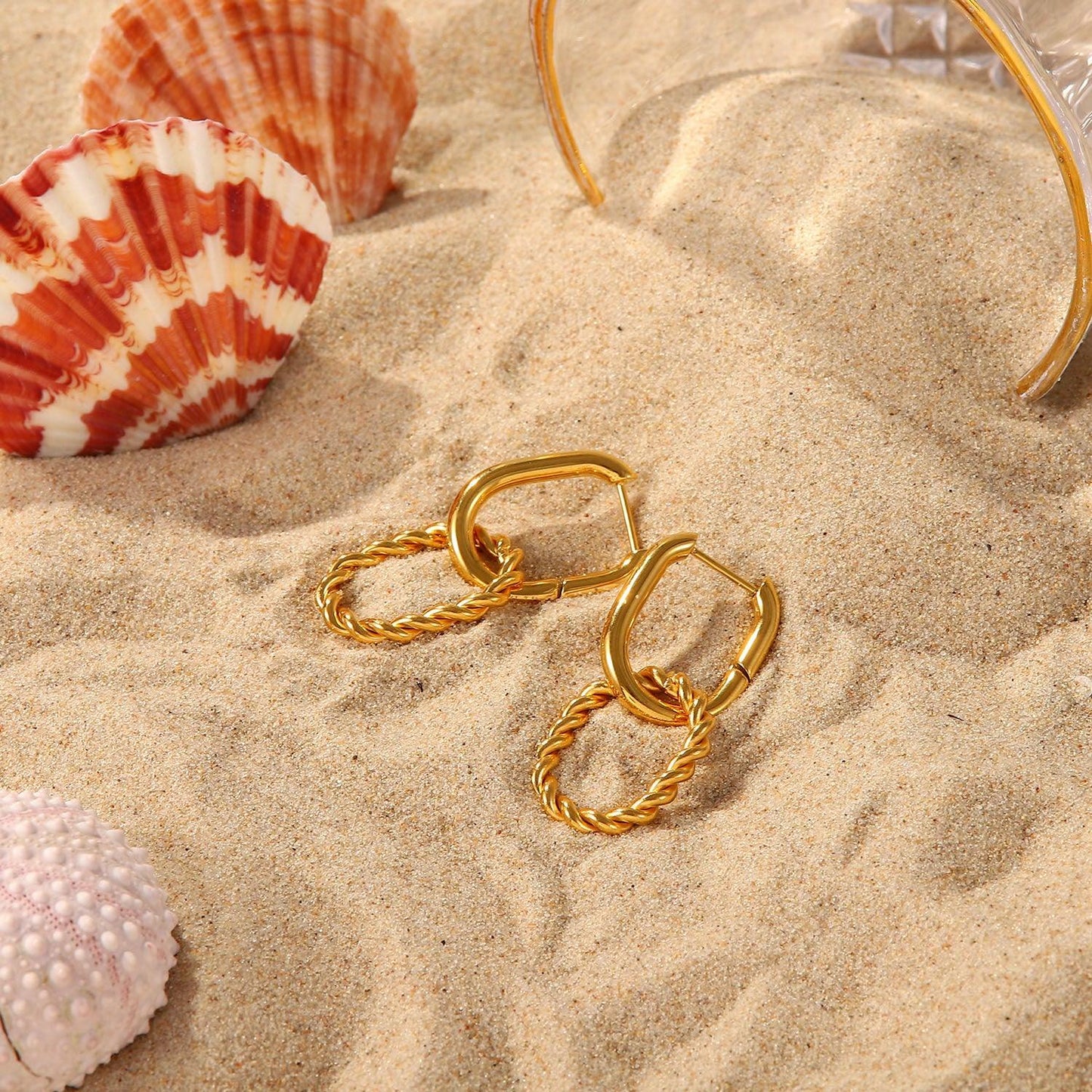 [ElanLuxe]Skadi Gold Earrings