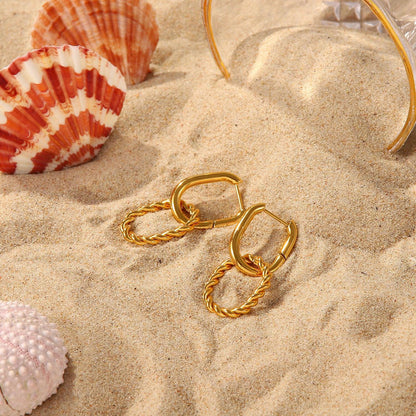 [ElanLuxe]Skadi Gold Earrings