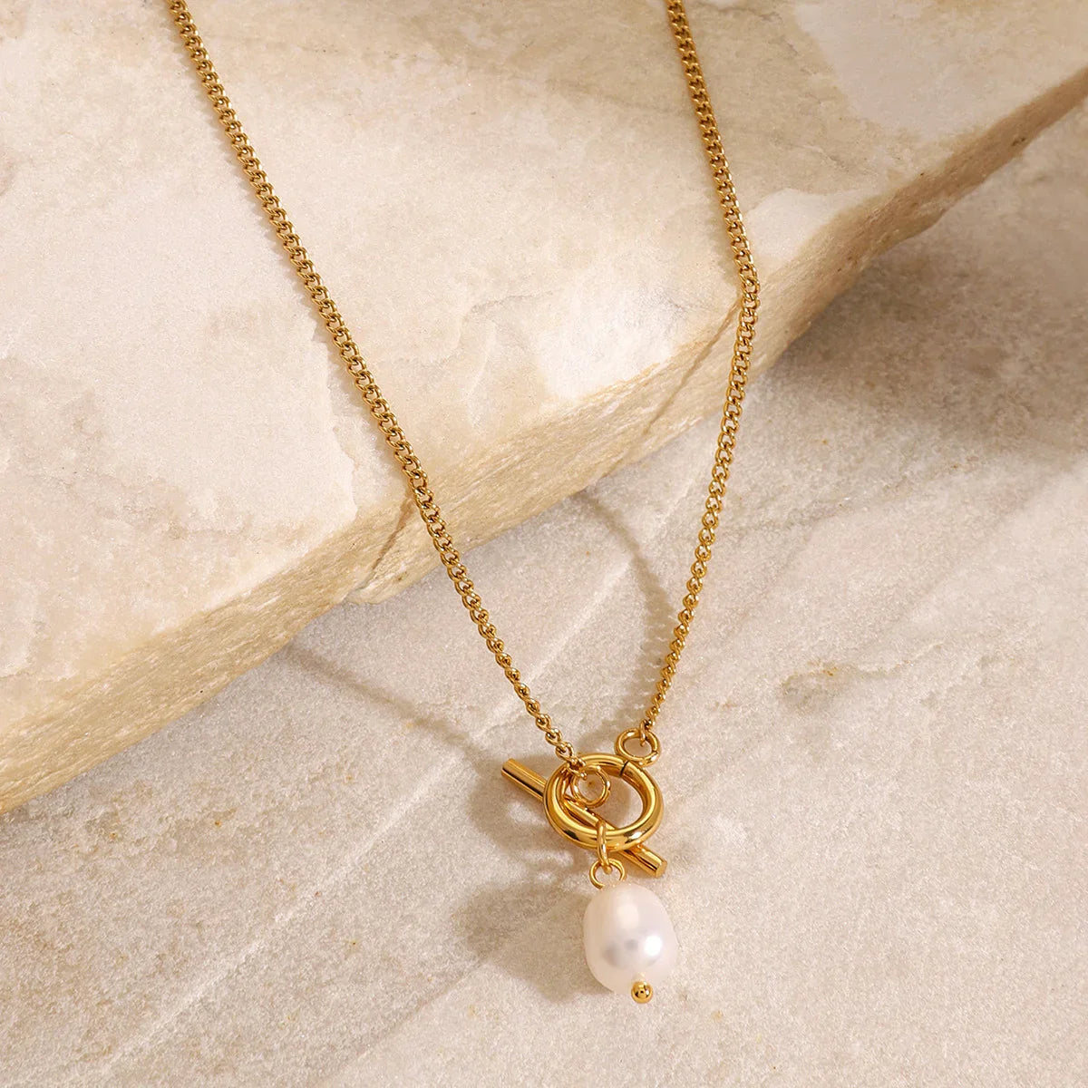 [ElanLuxe]Ellen Freshwater Pearl Necklace