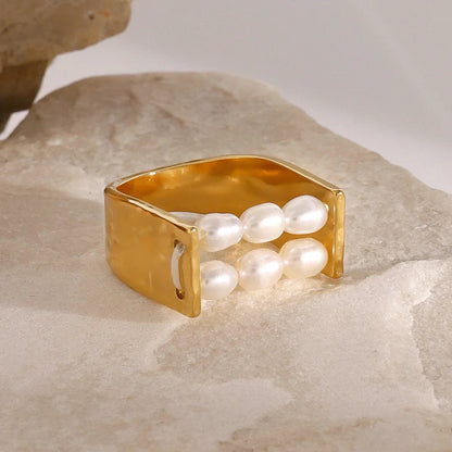 [ElanLuxe]Elliana Pearl Ring