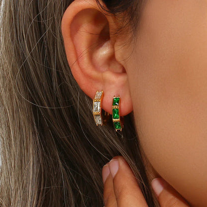 [ElanLuxe]Elira Diamond Earrings