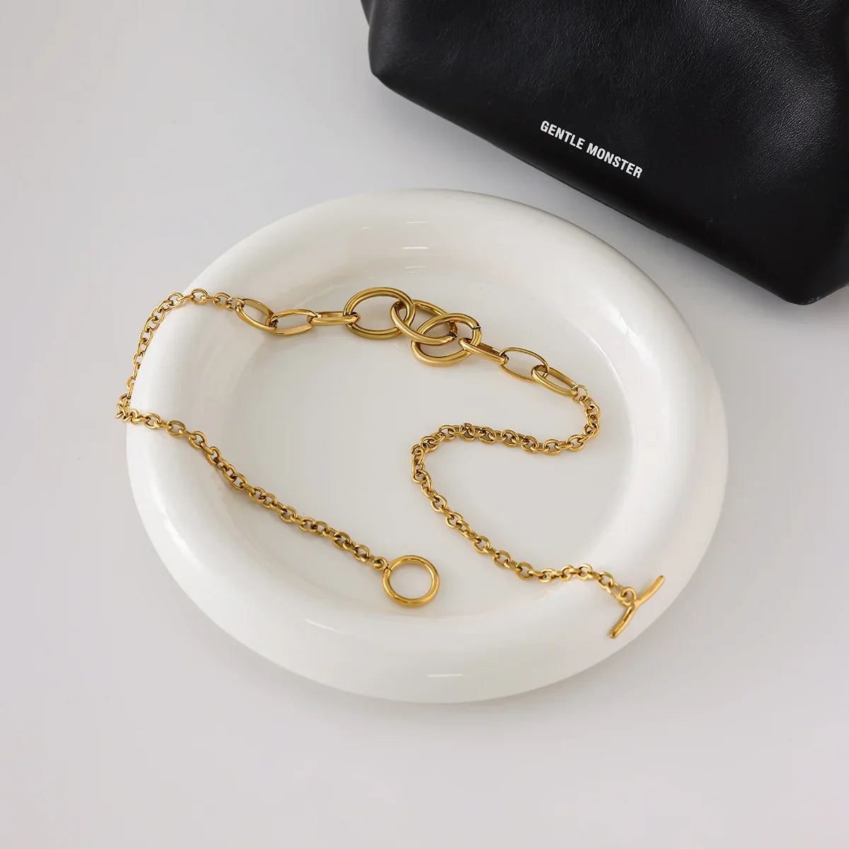 [ElanLuxe]Renelle Gold Chain Necklace