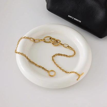 [ElanLuxe]Renelle Gold Chain Necklace