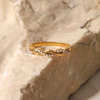 [ElanLuxe]Vivienne Freshwater Pearl Ring