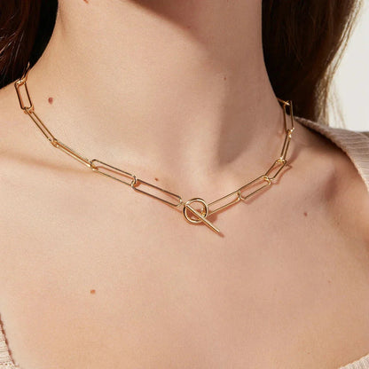 [ElanLuxe]Joyce Gold Necklace