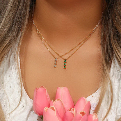 [ElanLuxe]Alana Diamond Necklace