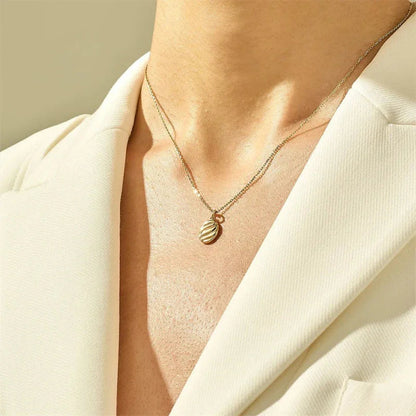 [ElanLuxe]Linda Gold Croissant Necklace