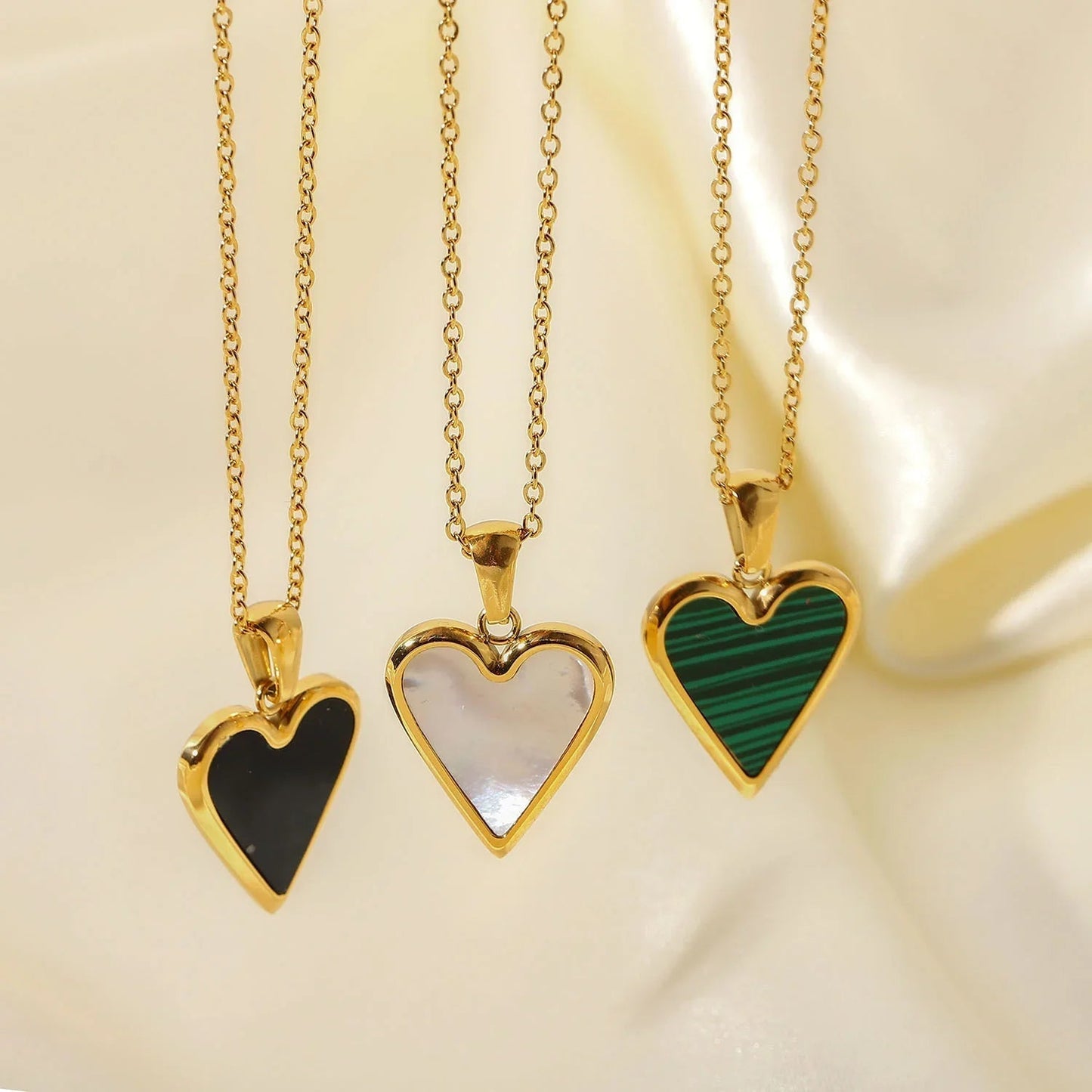 [ElanLuxe]Blythe Heart Necklace