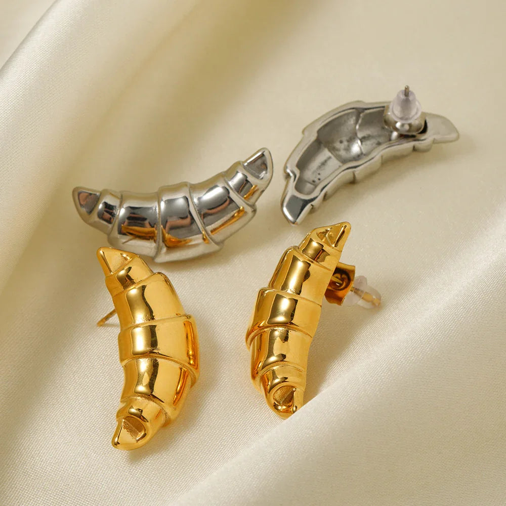 [ElanLuxe]Emberly Gold Earrings