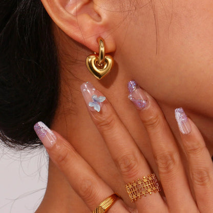 [ElanLuxe]Aria's Arrow Gold Earrings