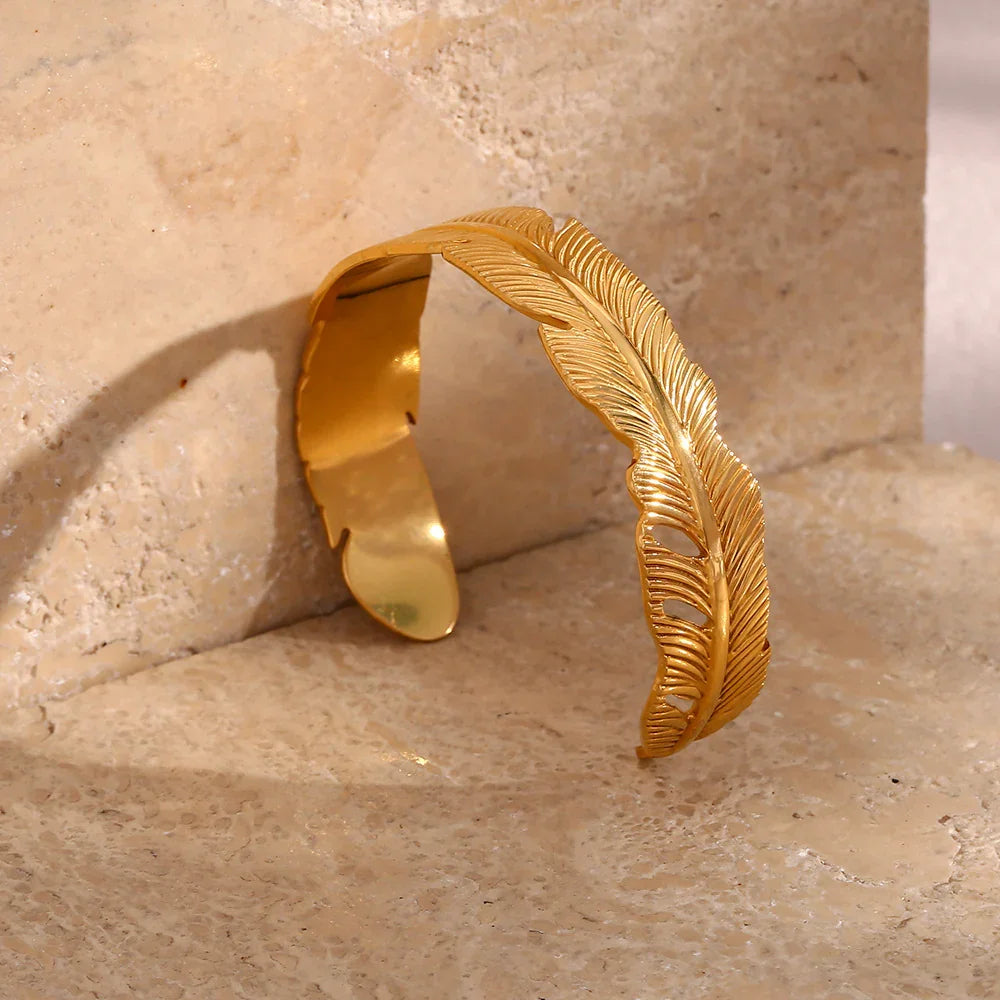 [ElanLuxe]Angelus Gold Bracelet