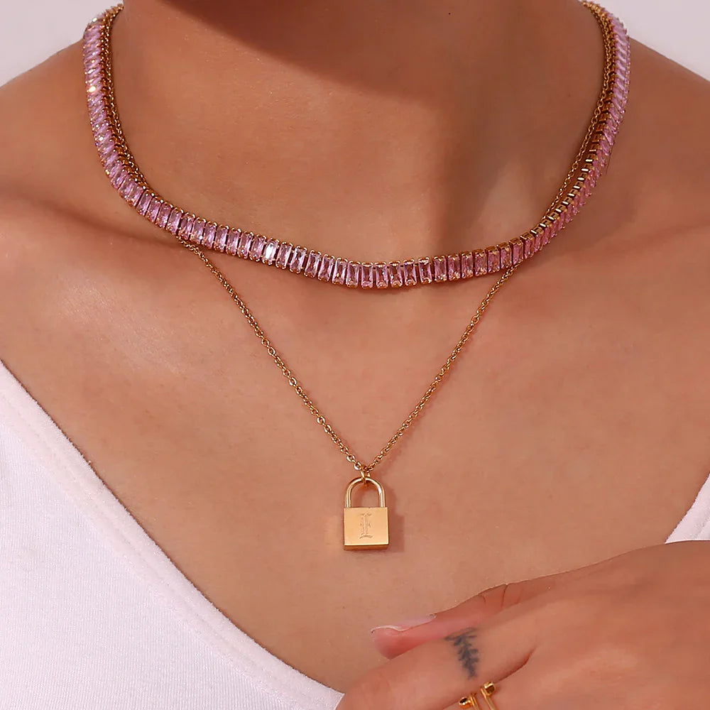 [ElanLuxe]Zora Diamond Necklace