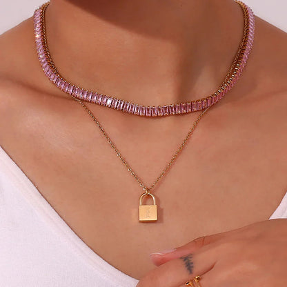 [ElanLuxe]Zora Diamond Necklace
