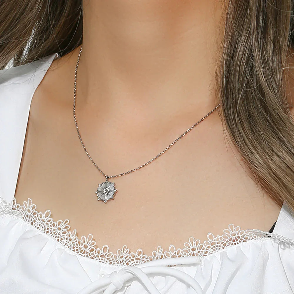 [ElanLuxe]Polaris Gold Necklace