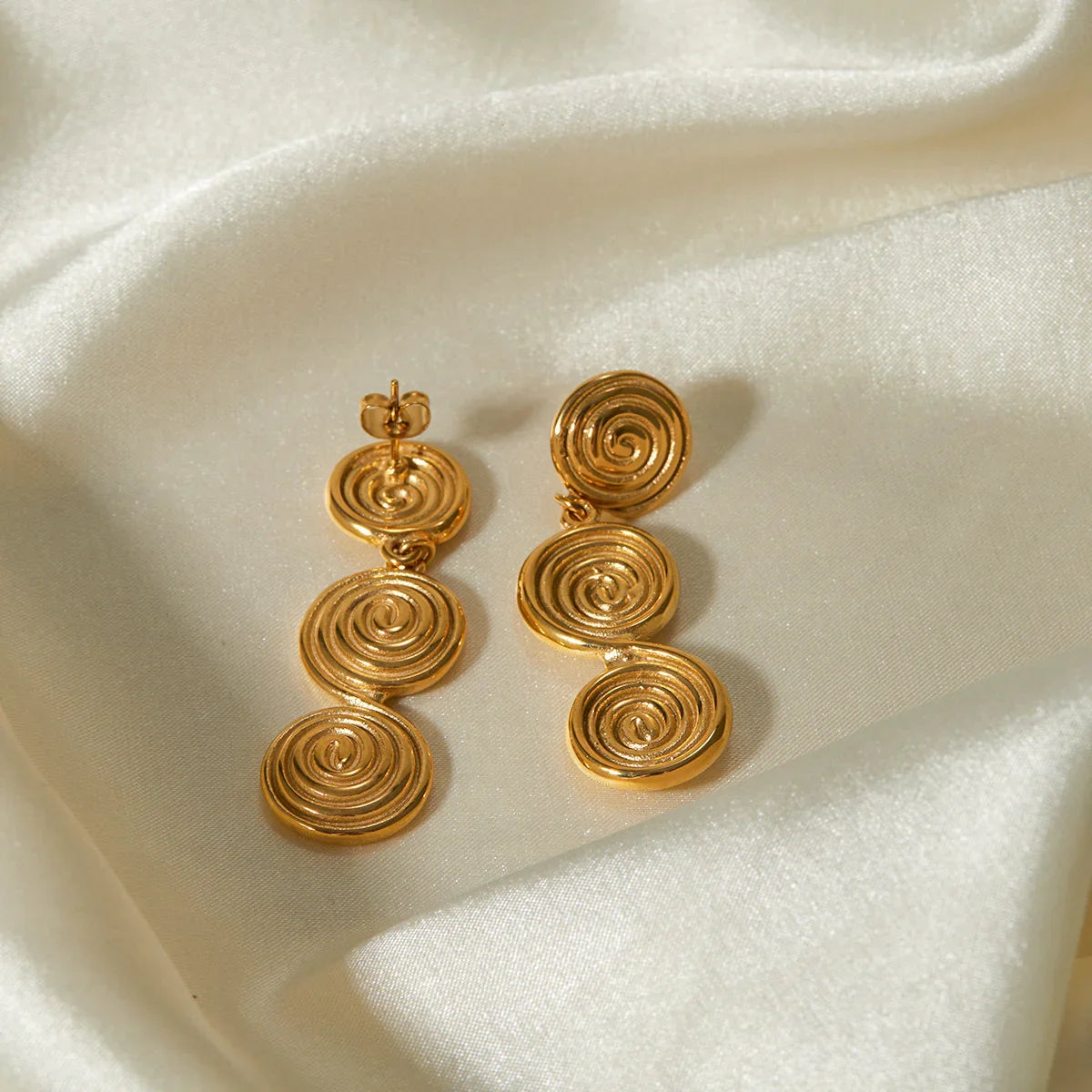 [ElanLuxe]Marielle Gold Earrings