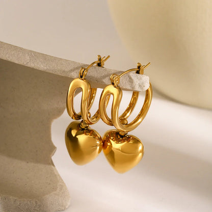 [ElanLuxe]Audrey Gold Earrings