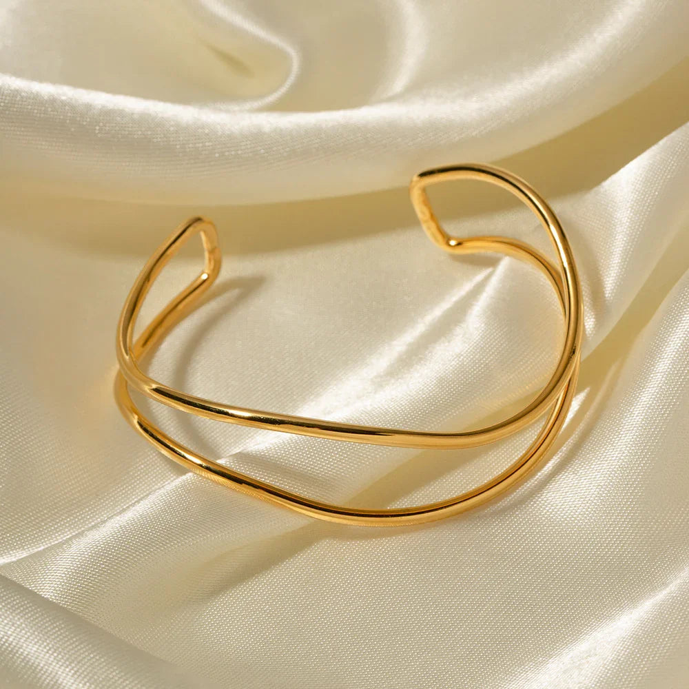 [ElanLuxe]Dakota Gold Bracelet