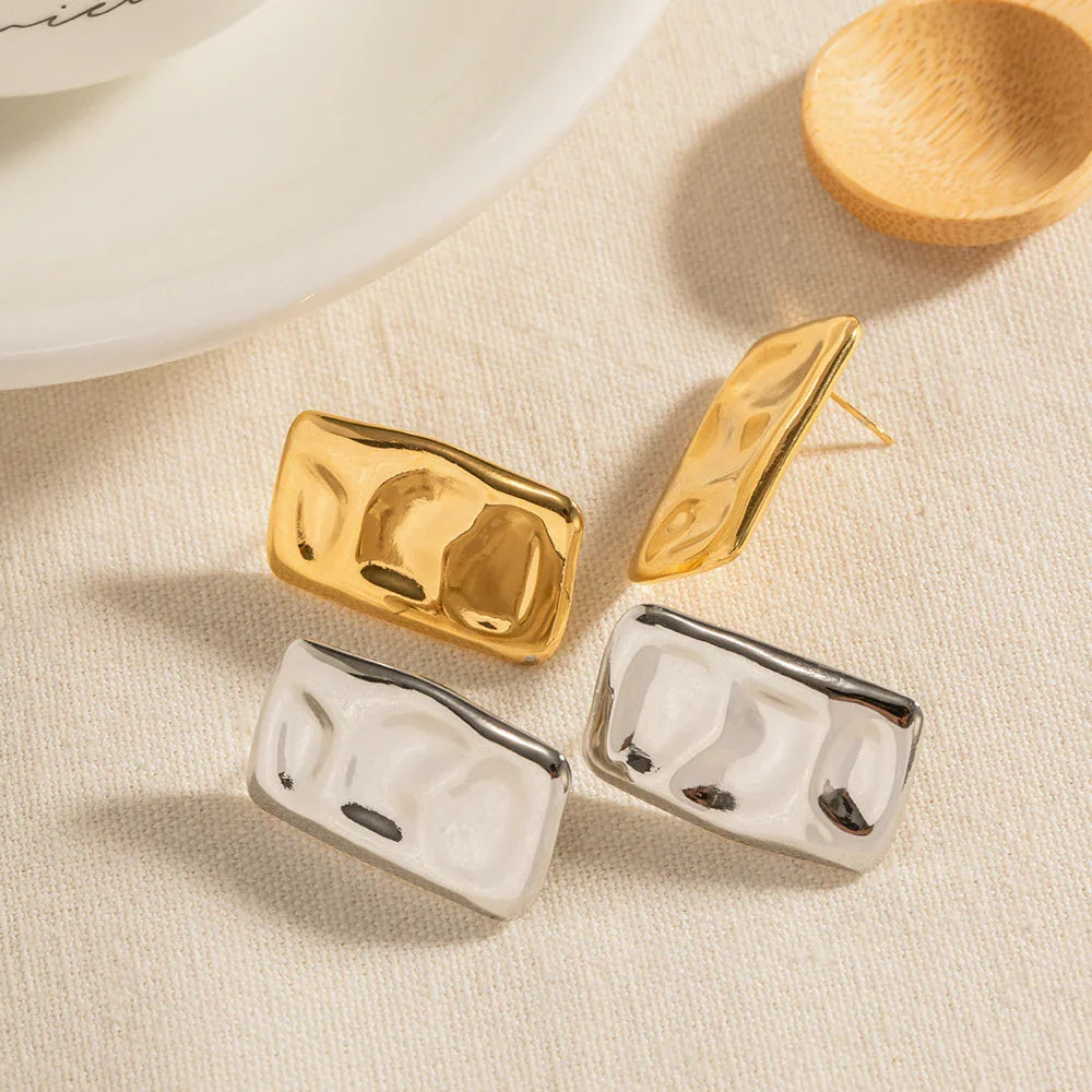 [ElanLuxe]Geraldine Gold Earrings