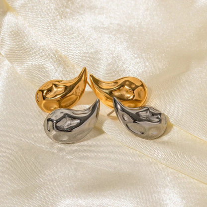[ElanLuxe]Raven Vintage Teardrop Earrings