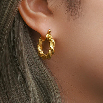 [ElanLuxe]Layla Hoop Earrings