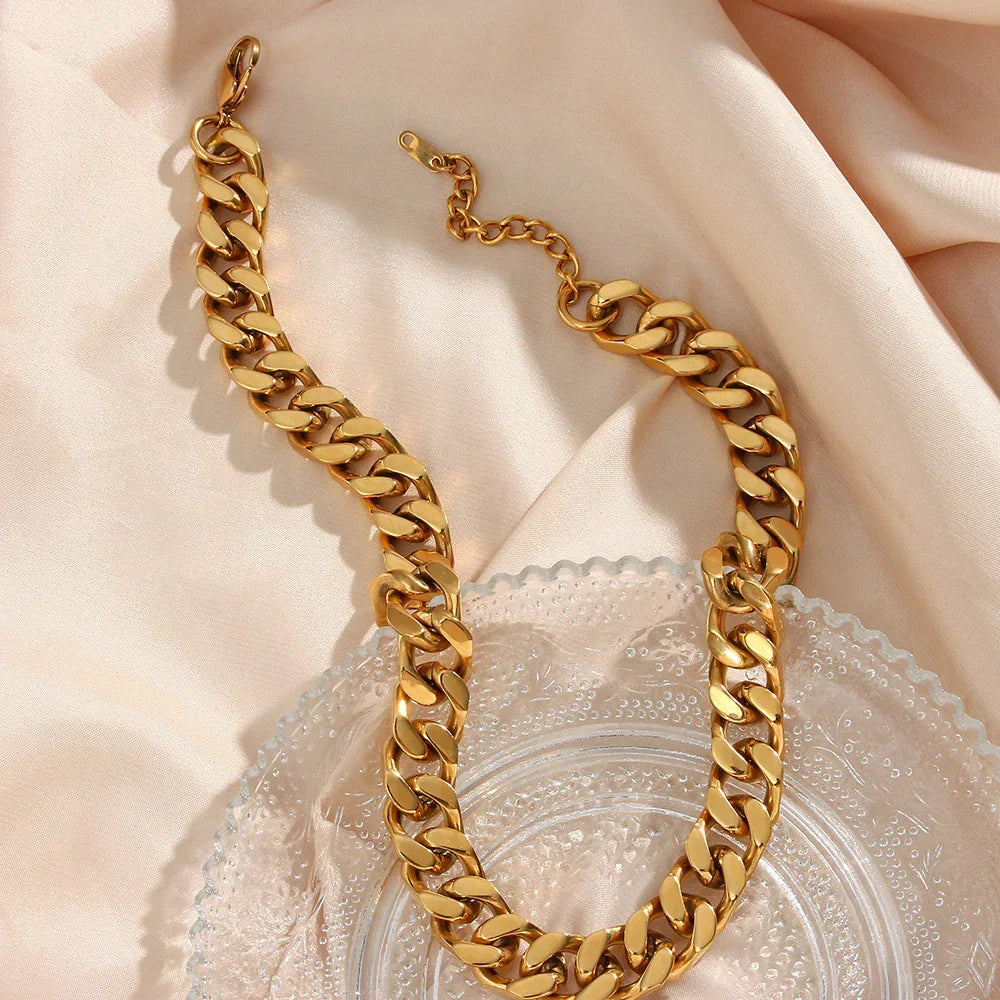 [ElanLuxe]Gianna Chunky Chain Necklace