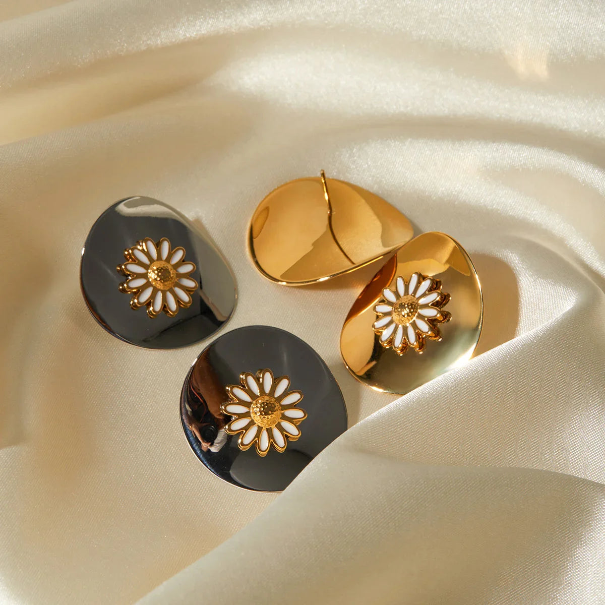 [ElanLuxe]Georgiana Gold Earrings