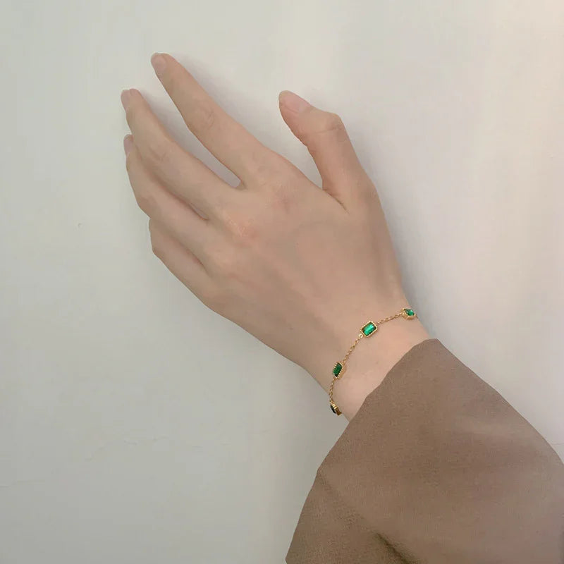[ElanLuxe]Erin Green Bracelet
