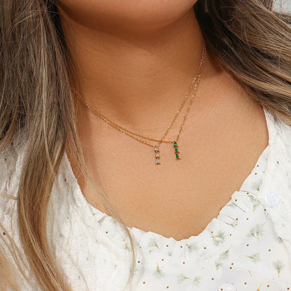 [ElanLuxe]Alana Diamond Necklace