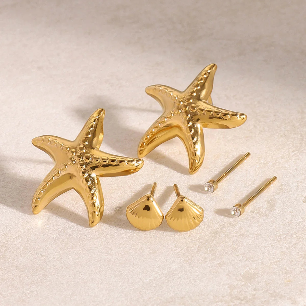 [ElanLuxe]Arielle Ocean-Inspired Earring Bundle