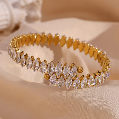 [ElanLuxe]Genevieve Diamond Bracelet