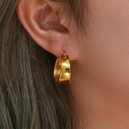 [ElanLuxe]Lyla Hoop Earrings