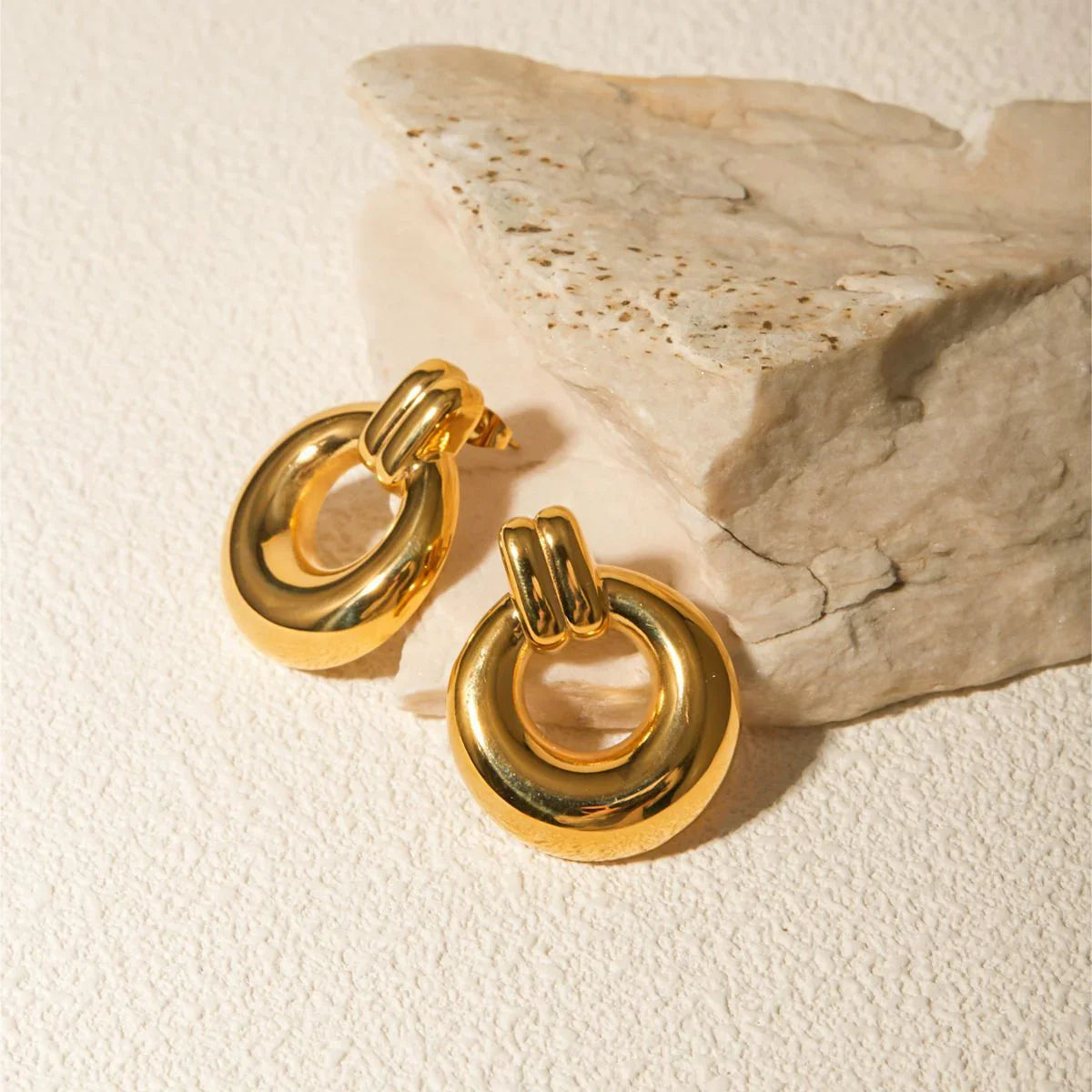 [ElanLuxe]Lynora Gold Earrings