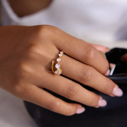 [ElanLuxe]Caelina Diamond Ring