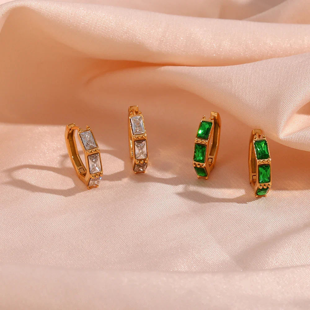 [ElanLuxe]Elira Diamond Earrings