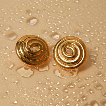 [ElanLuxe]Eliah Gold Earrings