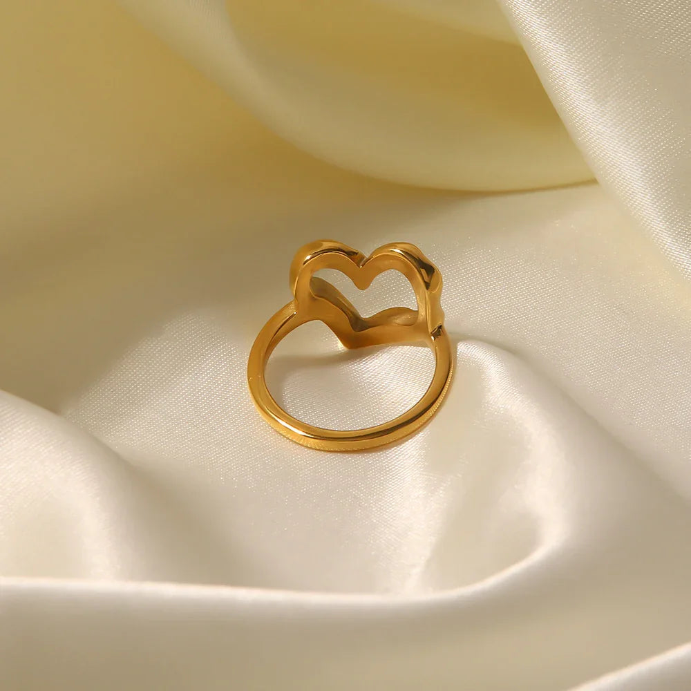 [ElanLuxe]Verity Heart Ring