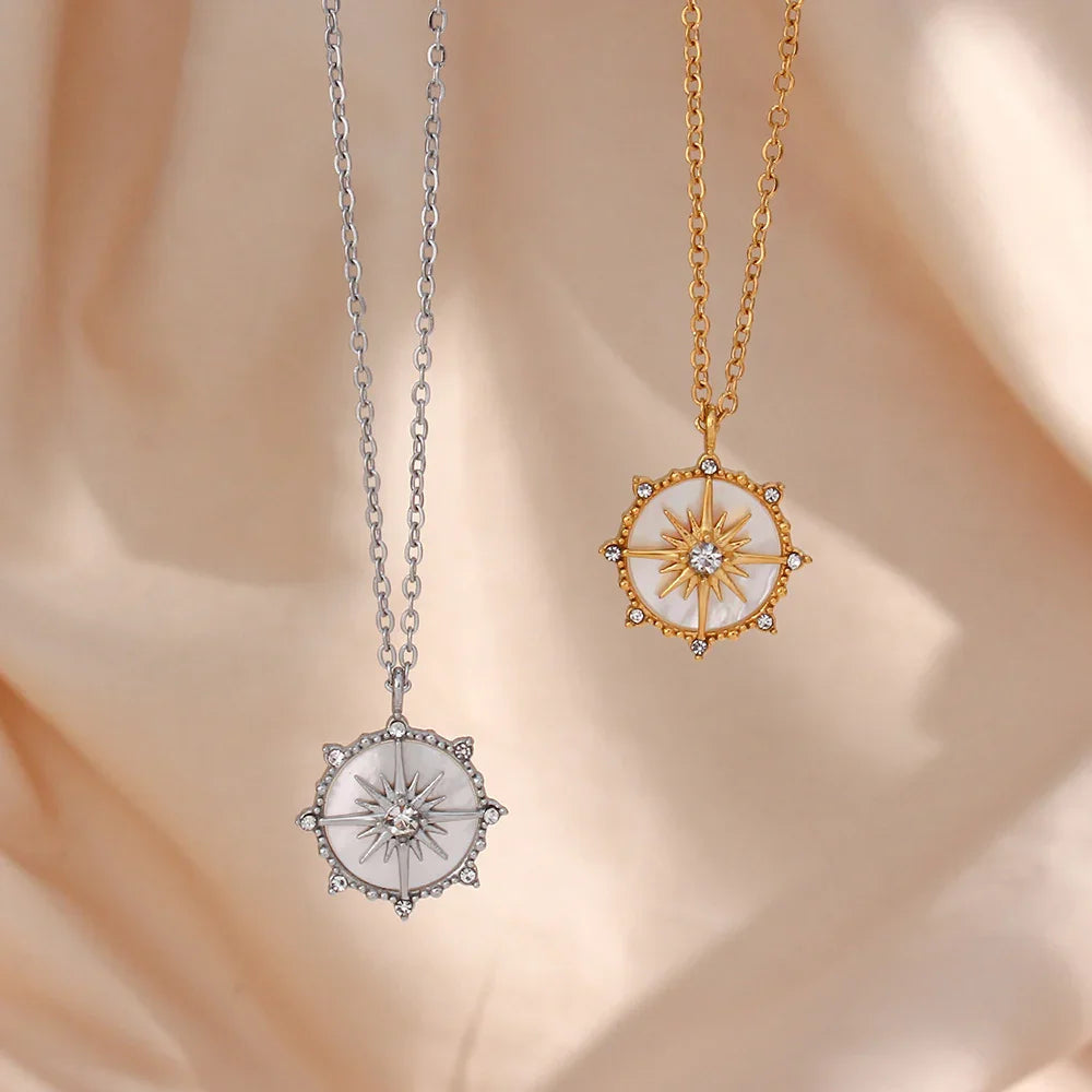 [ElanLuxe]Polaris Gold Necklace