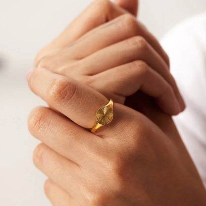 [ElanLuxe]Cyna Gold Ring