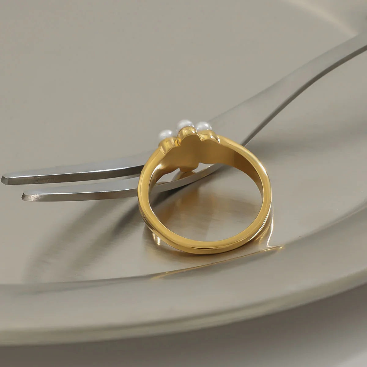 [ElanLuxe]Thalia Freshwater Pearl Ring