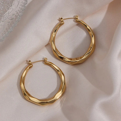 [ElanLuxe]Aire Hoop Earrings