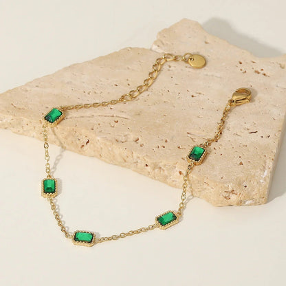 [ElanLuxe]Erin Green Bracelet