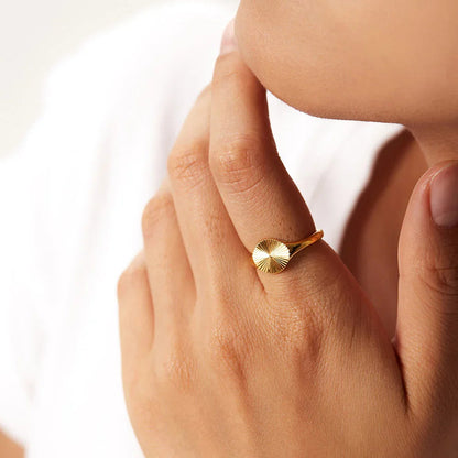 [ElanLuxe]Cyna Gold Ring