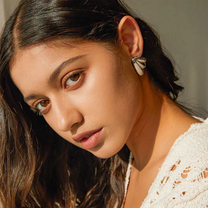 [ElanLuxe]Saffron Gold Earrings