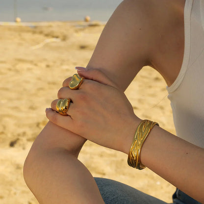 [ElanLuxe]Delia Gold Ring