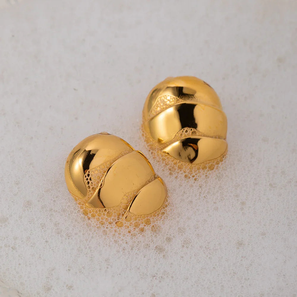 [ElanLuxe]Willa Gold Earrings